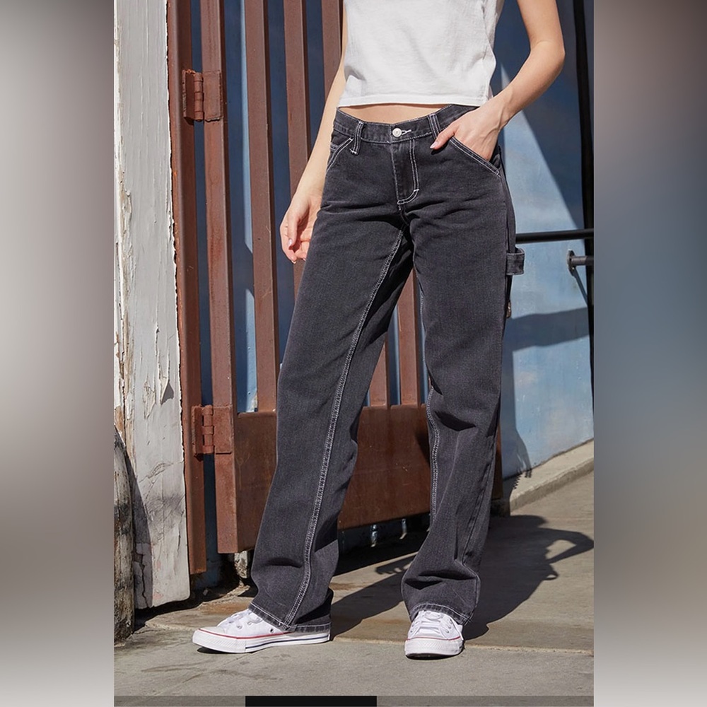 John Galt jeans size small Black Carpenter Pants Jeans 🖤🖤 PERFECT